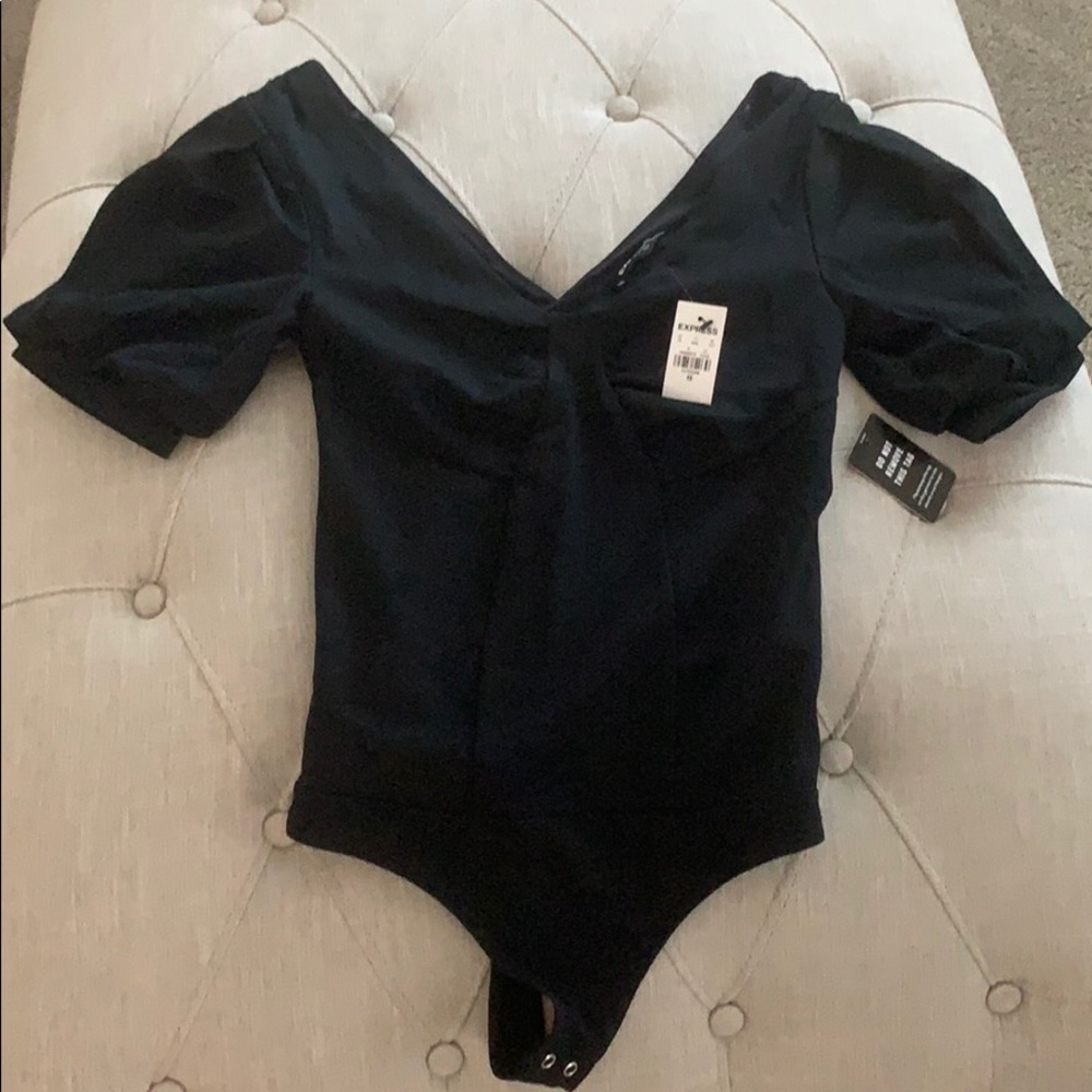 New Express Black Bodysuit